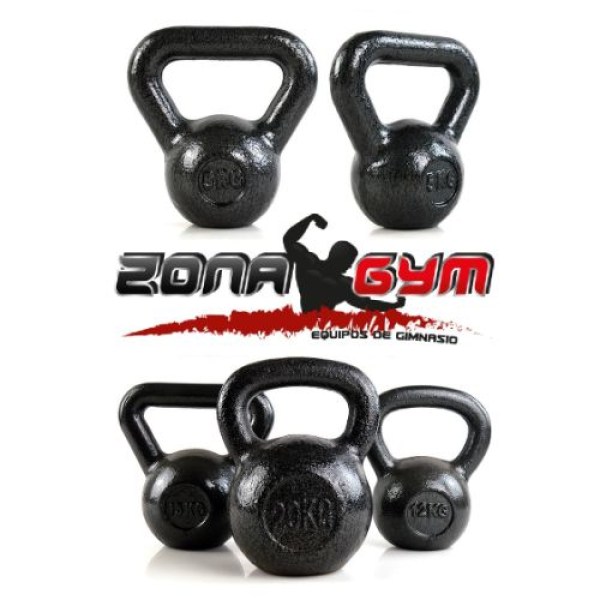Rusas - Kettlebell de hierro fundido